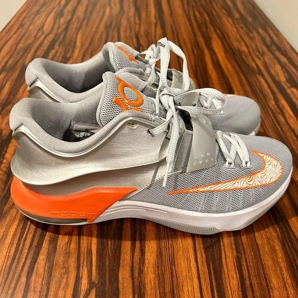 Shoes | Nike Kd Vii Ut Mens Sneakers Silver Metallic With  display picture 1
